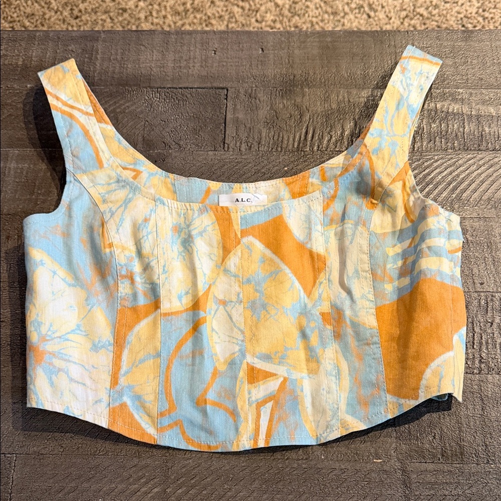 A.L.C.
Isabel Sea Glass Crop Top
null - Picture 2 of 9